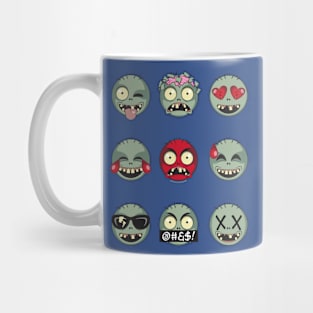 Zombie Emojis Mug